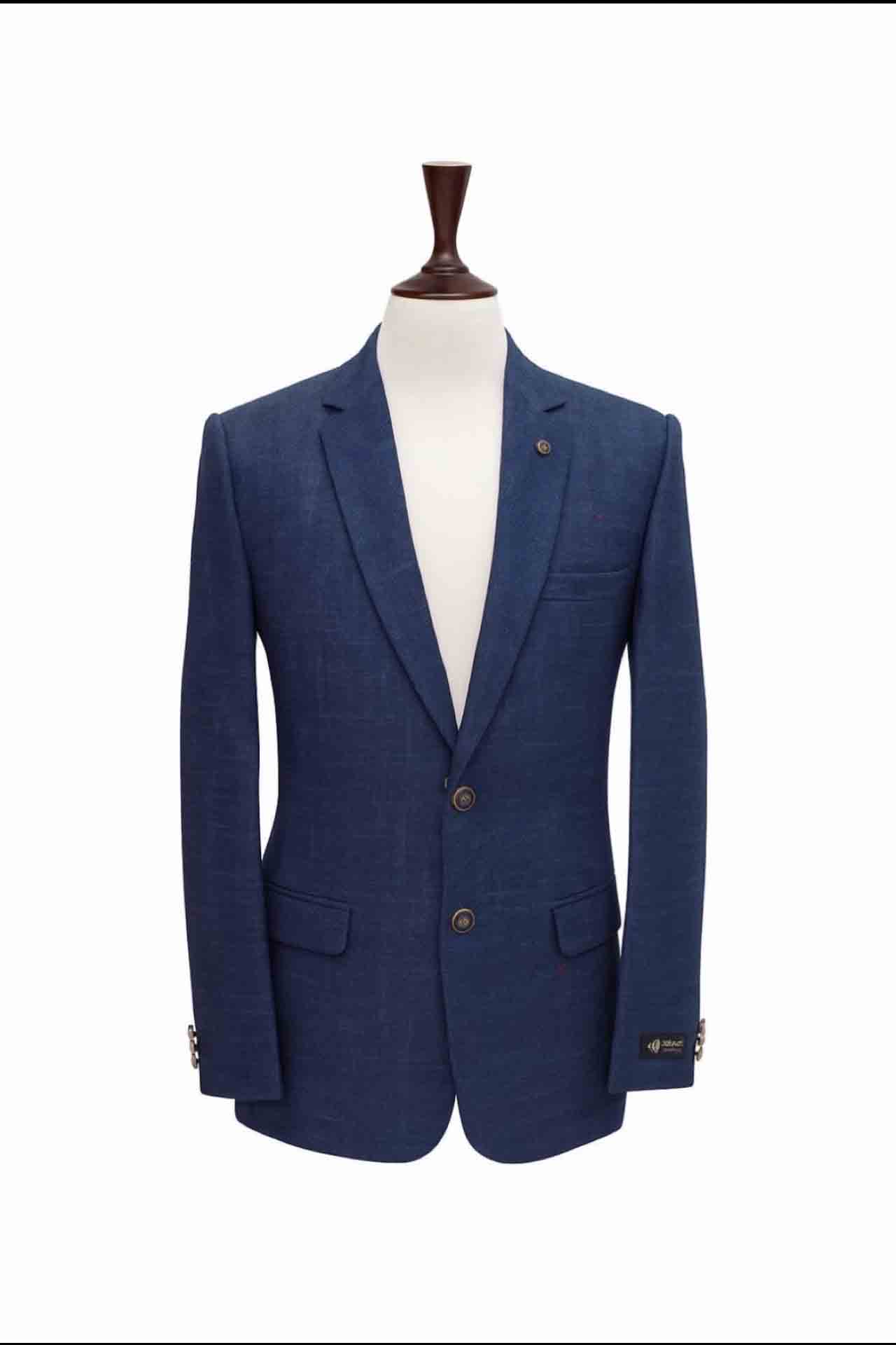 Executive Navy Tailored Blazer