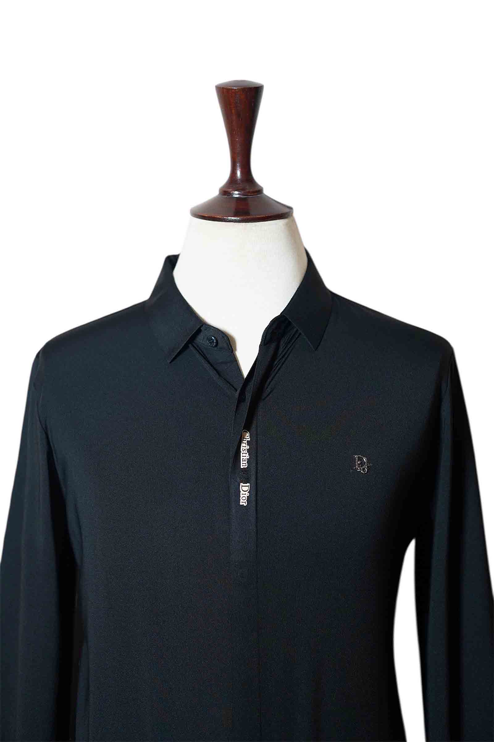 Signature Noir Casual Shirt – Black - Image 2