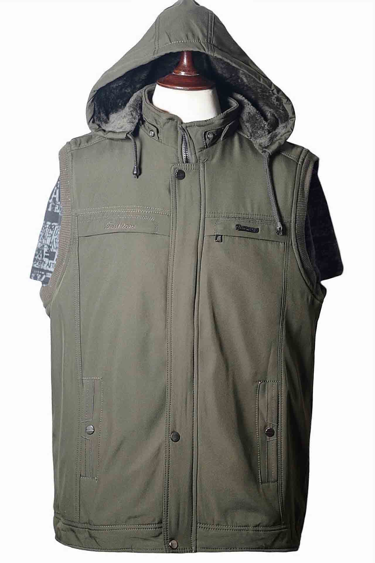 RuggedLayer Utility Vest – Olive Green