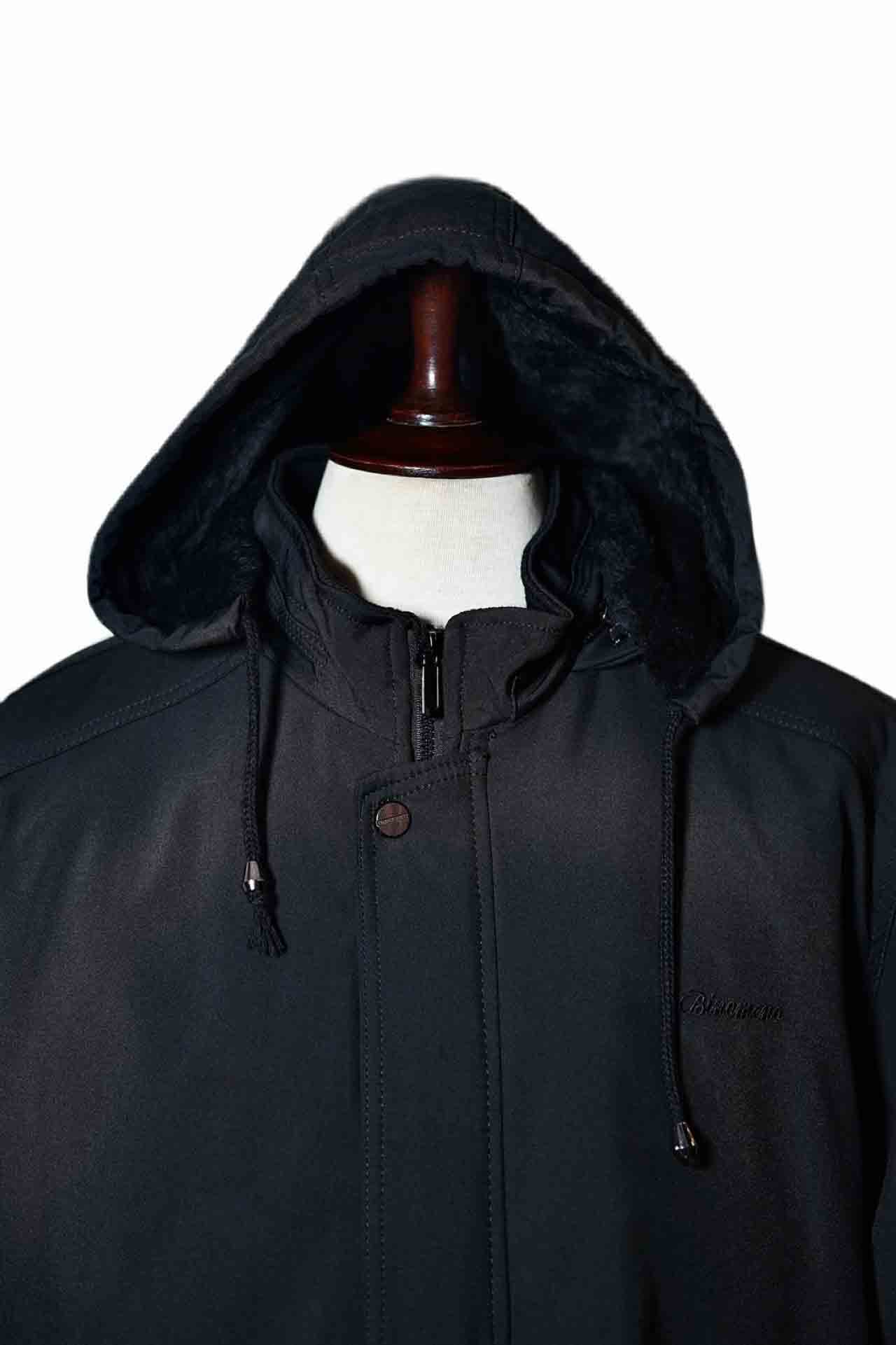 StormGuard Hooded Jacket – Black - Image 2