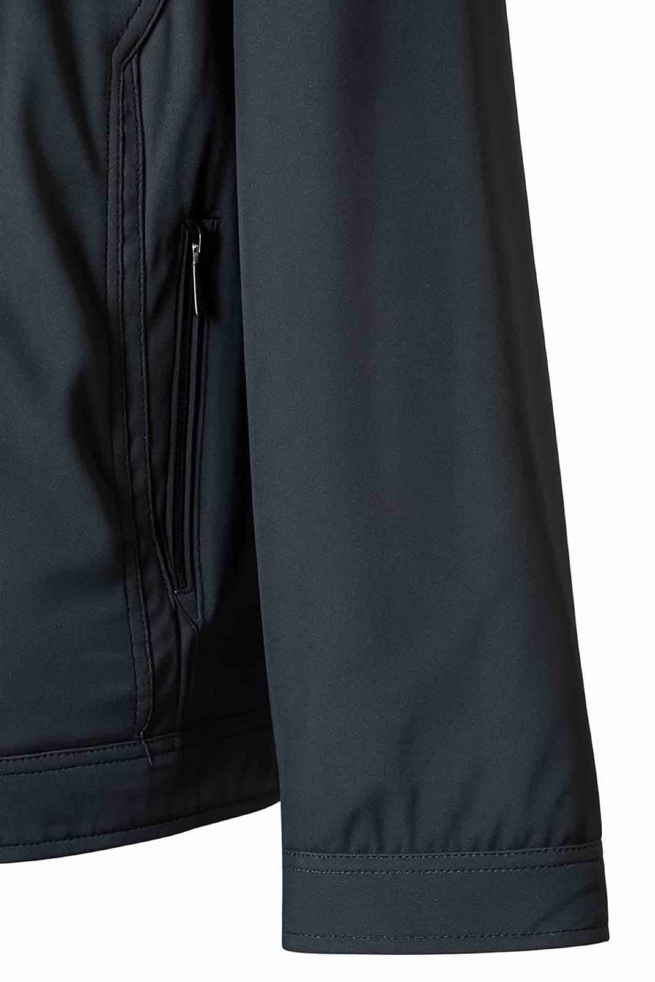 StormGuard Hooded Jacket – Black - Image 3