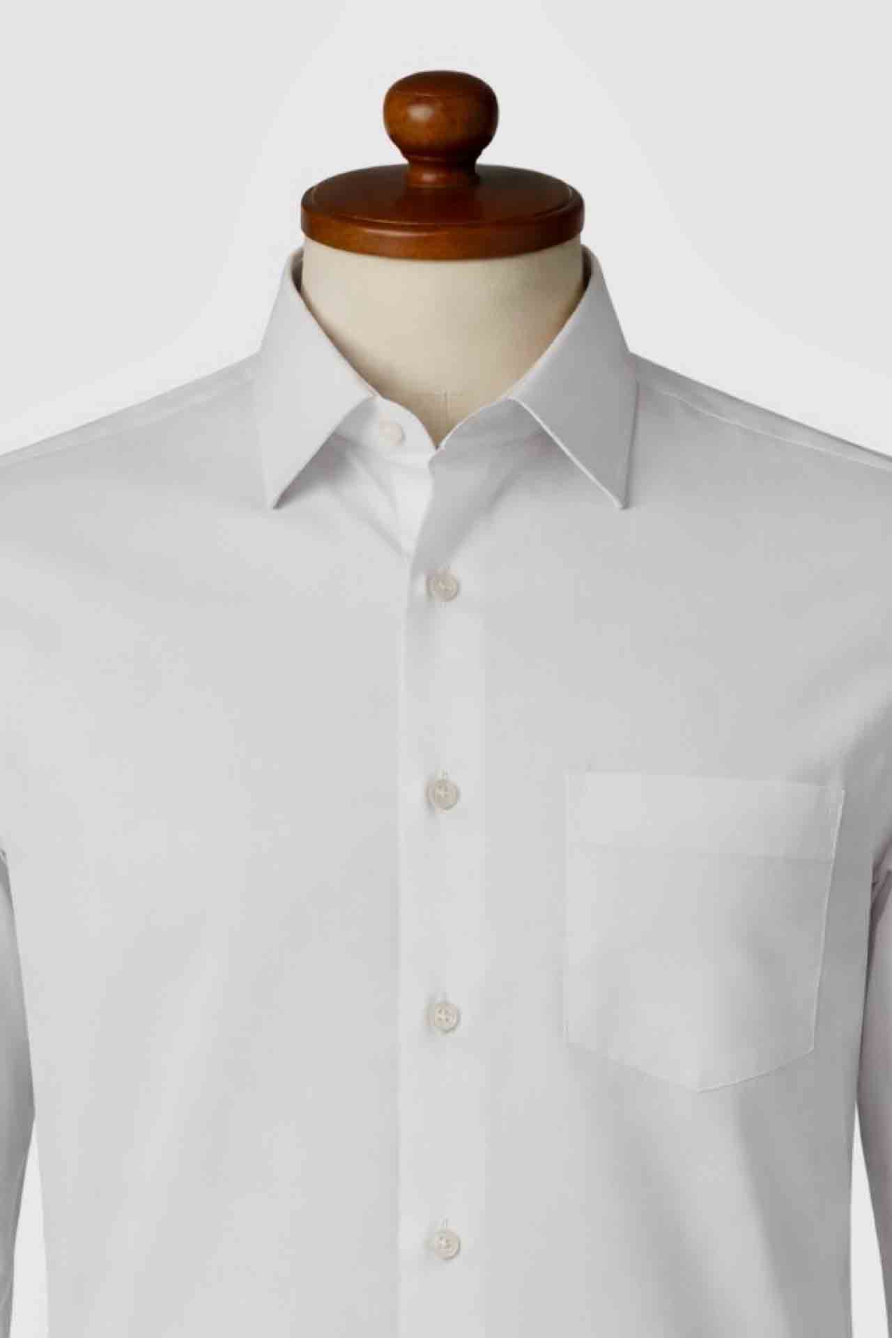 Pristine Executive Dress Shirt – Arctic White - Image 2